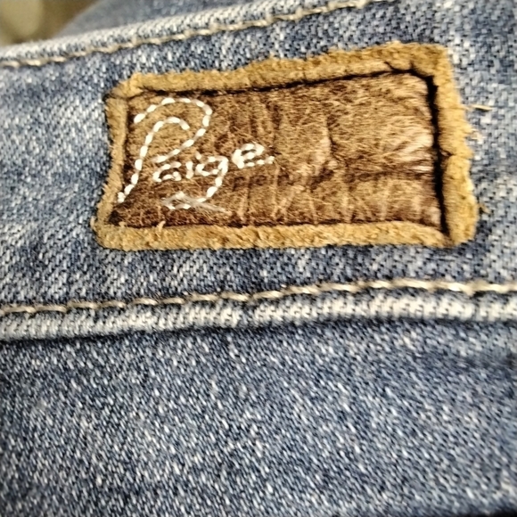 Paige Boyfriend Canyon Skinny Jeans  Size 32 - Picture 5 of 5